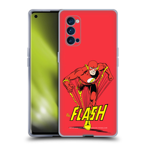 The Flash DC Comics Vintage Speedster Soft Gel Case for OPPO Reno 4 Pro 5G
