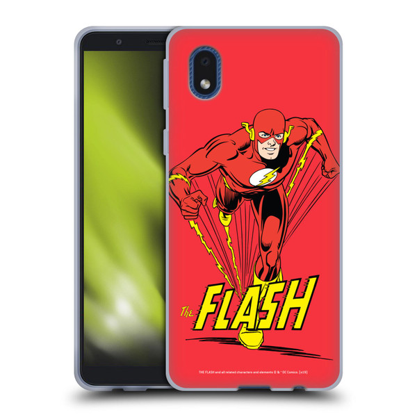 The Flash DC Comics Vintage Speedster Soft Gel Case for Samsung Galaxy A01 Core (2020)