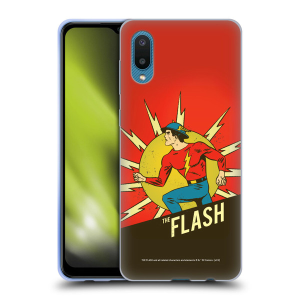 The Flash DC Comics Vintage Jay Garrick 2 Soft Gel Case for Samsung Galaxy A02/M02 (2021)