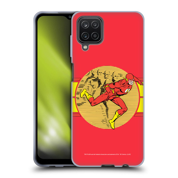 The Flash DC Comics Vintage Fast Soft Gel Case for Samsung Galaxy A12 (2020)