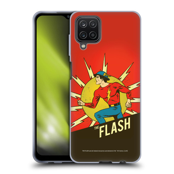The Flash DC Comics Vintage Jay Garrick 2 Soft Gel Case for Samsung Galaxy A12 (2020)
