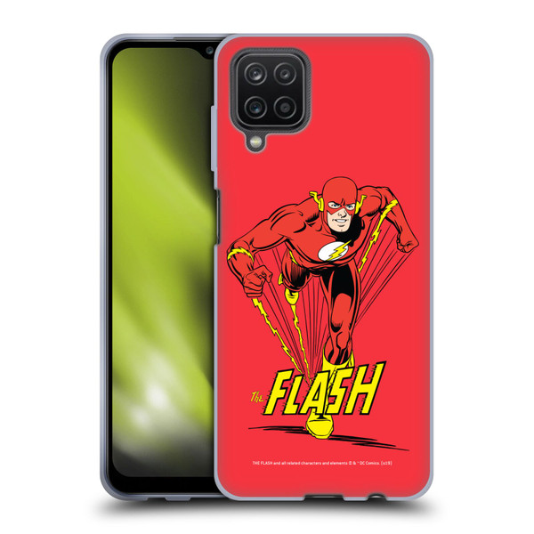 The Flash DC Comics Vintage Speedster Soft Gel Case for Samsung Galaxy A12 (2020)