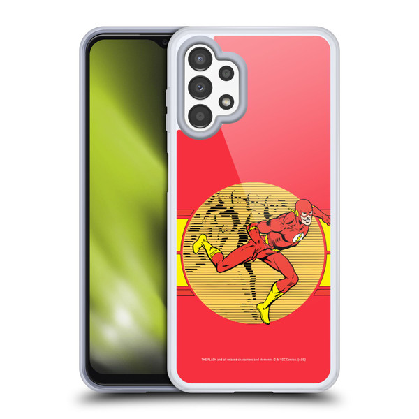 The Flash DC Comics Vintage Fast Soft Gel Case for Samsung Galaxy A13 (2022)