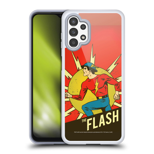 The Flash DC Comics Vintage Jay Garrick 2 Soft Gel Case for Samsung Galaxy A13 (2022)