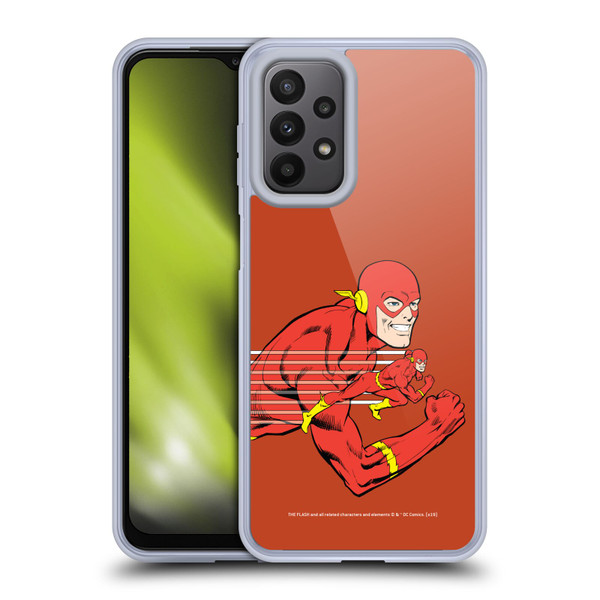 The Flash DC Comics Vintage Double Soft Gel Case for Samsung Galaxy A23 / 5G (2022)
