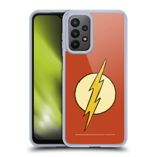 The Flash DC Comics Vintage Logo Soft Gel Case for Samsung Galaxy A23 / 5G (2022)