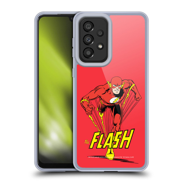 The Flash DC Comics Vintage Speedster Soft Gel Case for Samsung Galaxy A33 5G (2022)
