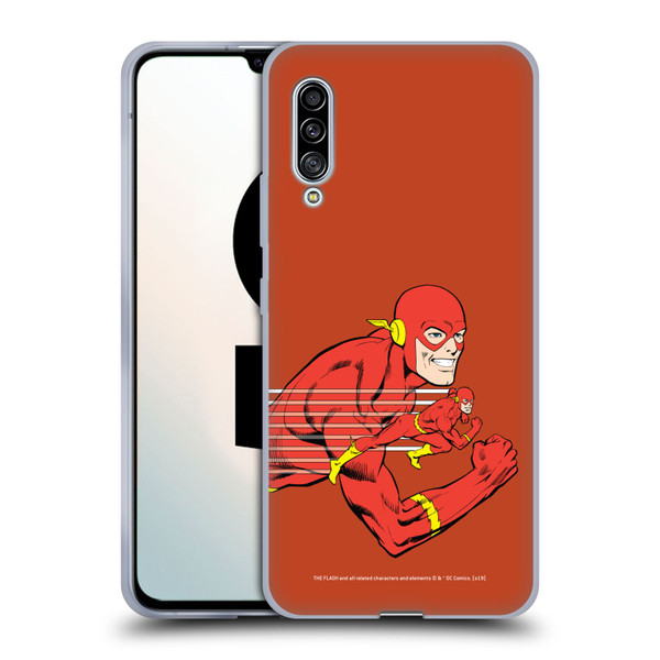 The Flash DC Comics Vintage Double Soft Gel Case for Samsung Galaxy A90 5G (2019)