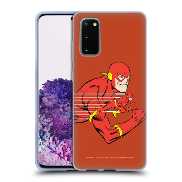 The Flash DC Comics Vintage Double Soft Gel Case for Samsung Galaxy S20 / S20 5G
