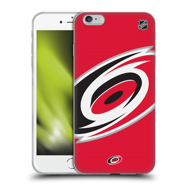 NHL Carolina Hurricanes Oversized Soft Gel Case for Apple iPhone 6 Plus / iPhone 6s Plus