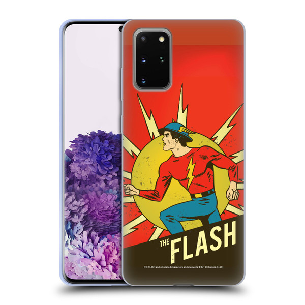The Flash DC Comics Vintage Jay Garrick 2 Soft Gel Case for Samsung Galaxy S20+ / S20+ 5G
