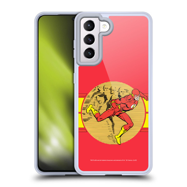 The Flash DC Comics Vintage Fast Soft Gel Case for Samsung Galaxy S21 5G