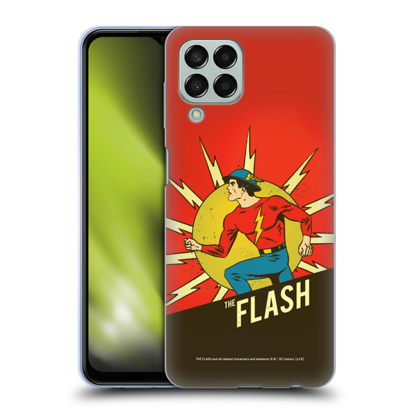 The Flash DC Comics Vintage Jay Garrick 2 Soft Gel Case for Samsung Galaxy M33 (2022)
