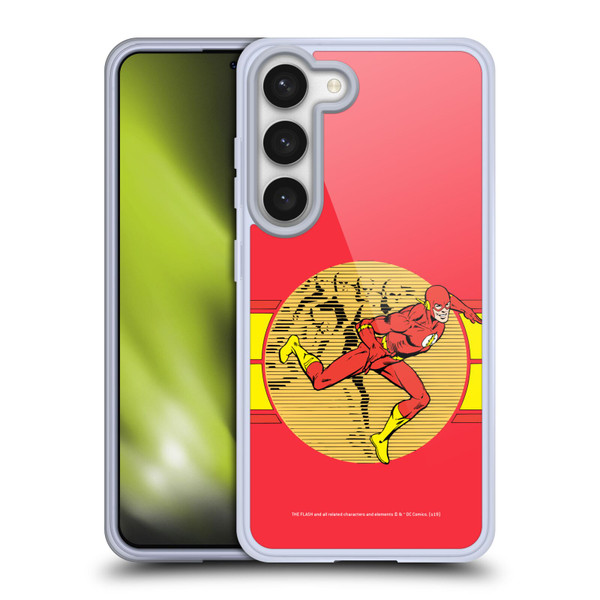 The Flash DC Comics Vintage Fast Soft Gel Case for Samsung Galaxy S23 5G