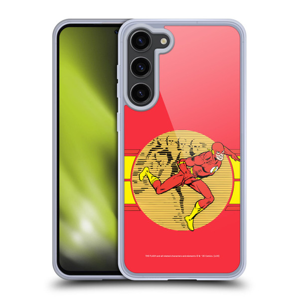 The Flash DC Comics Vintage Fast Soft Gel Case for Samsung Galaxy S23+ 5G