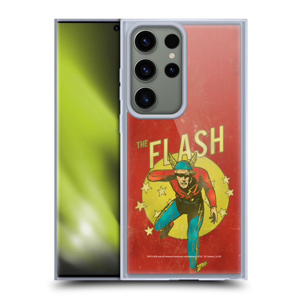 The Flash DC Comics Vintage Jay Garrick Soft Gel Case for Samsung Galaxy S23 Ultra 5G