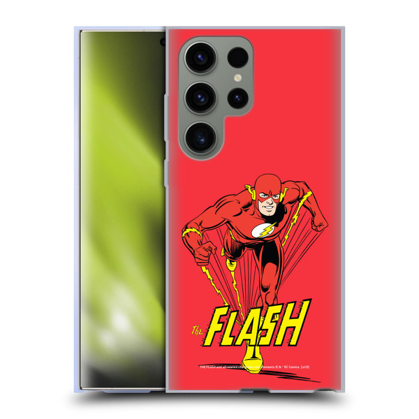 The Flash DC Comics Vintage Speedster Soft Gel Case for Samsung Galaxy S23 Ultra 5G