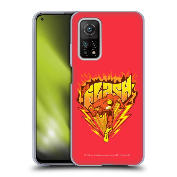 The Flash DC Comics Vintage Fastest Man Soft Gel Case for Xiaomi Mi 10T 5G