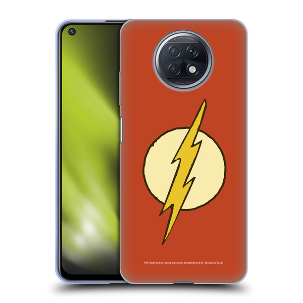The Flash DC Comics Vintage Logo Soft Gel Case for Xiaomi Redmi Note 9T 5G