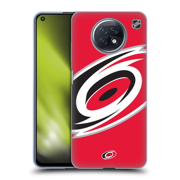 NHL Carolina Hurricanes Oversized Soft Gel Case for Xiaomi Redmi Note 9T 5G