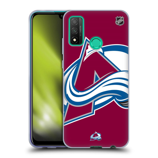 NHL Colorado Avalanche Oversized Soft Gel Case for Huawei P Smart (2020)