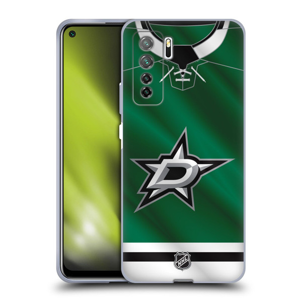 NHL Dallas Stars Jersey Soft Gel Case for Huawei Nova 7 SE/P40 Lite 5G