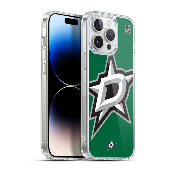 NHL Dallas Stars Oversized Soft Gel Case for Apple iPhone 13 Pro Max