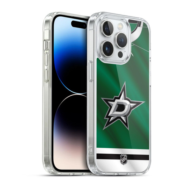 NHL Dallas Stars Jersey Soft Gel Case for Apple iPhone 13 Pro