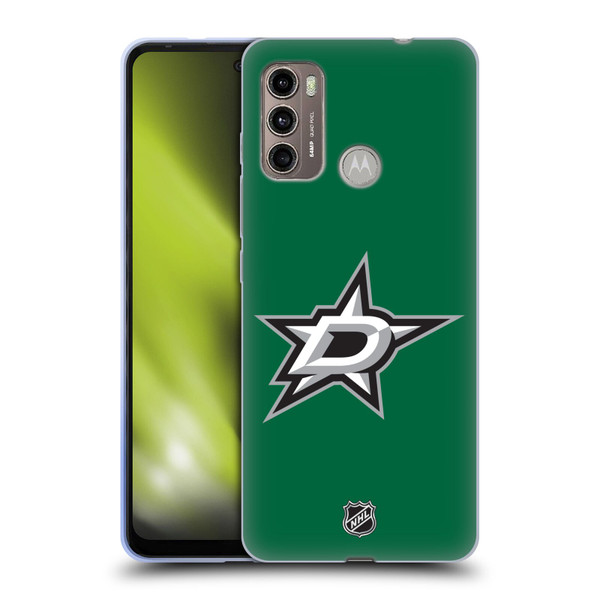 NHL Dallas Stars Plain Soft Gel Case for Motorola Moto G60 / Moto G40 Fusion