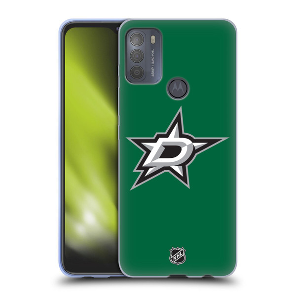 NHL Dallas Stars Plain Soft Gel Case for Motorola Moto G50