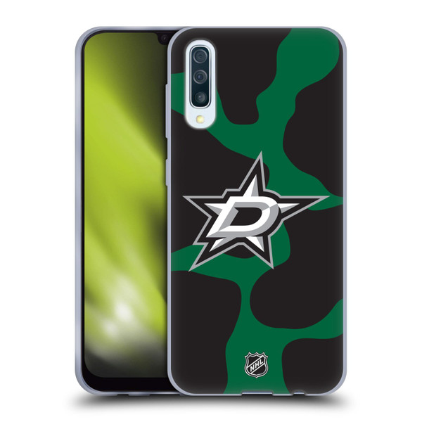 NHL Dallas Stars Cow Pattern Soft Gel Case for Samsung Galaxy A50/A30s (2019)