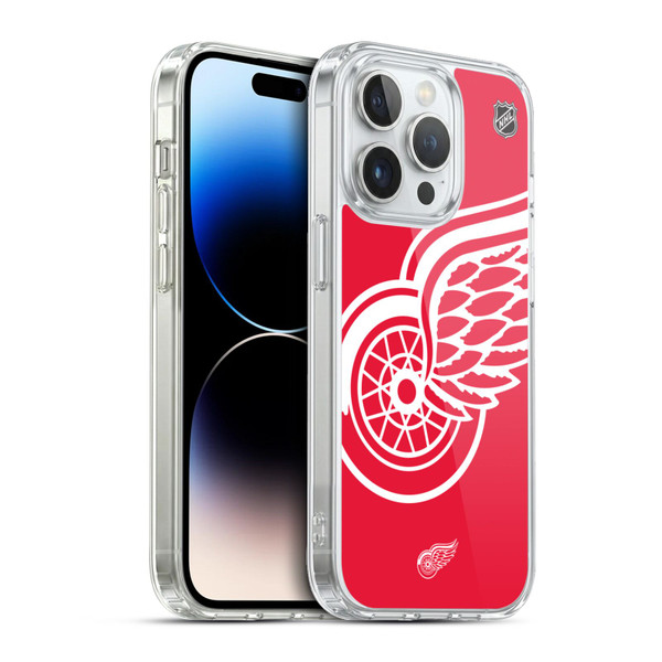 NHL Detroit Red Wings Oversized Soft Gel Case for Apple iPhone 13 Pro & MagSafe