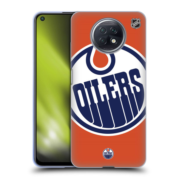 NHL Edmonton Oilers Oversized Soft Gel Case for Xiaomi Redmi Note 9T 5G