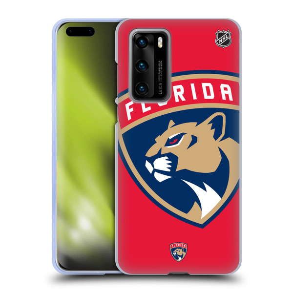 NHL Florida Panthers Oversized Soft Gel Case for Huawei P40 5G