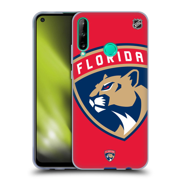 NHL Florida Panthers Oversized Soft Gel Case for Huawei P40 lite E