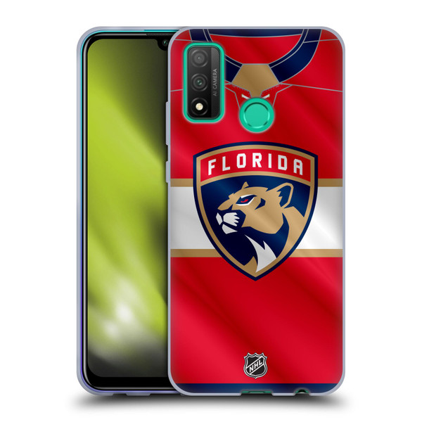 NHL Florida Panthers Jersey Soft Gel Case for Huawei P Smart (2020)