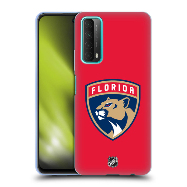 NHL Florida Panthers Plain Soft Gel Case for Huawei P Smart (2021)