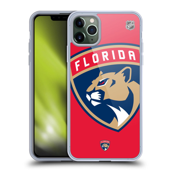 NHL Florida Panthers Oversized Soft Gel Case for Apple iPhone 11 Pro Max