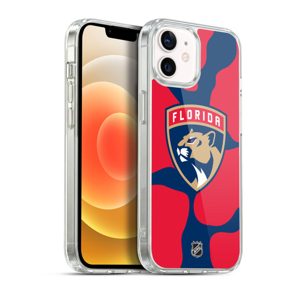 NHL Florida Panthers Cow Pattern Soft Gel Case for Apple iPhone 12 / iPhone 12 Pro & MagSafe