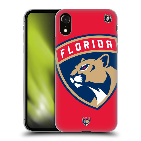 NHL Florida Panthers Oversized Soft Gel Case for Apple iPhone XR