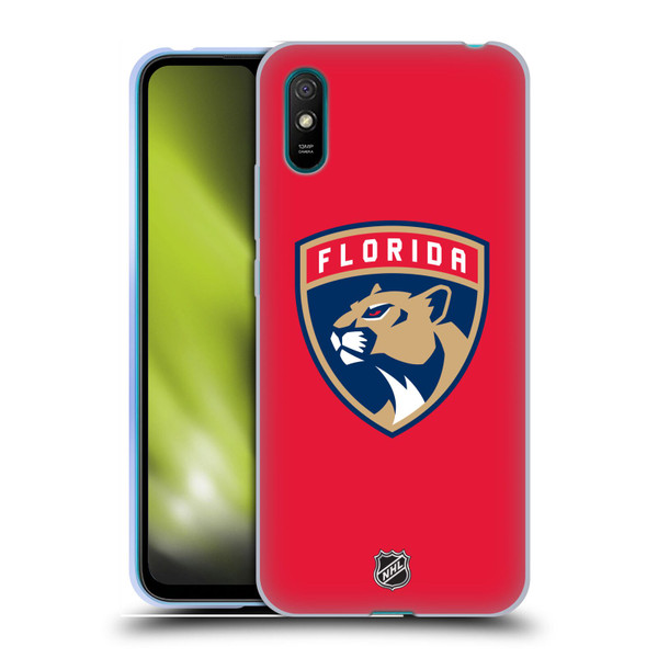 NHL Florida Panthers Plain Soft Gel Case for Xiaomi Redmi 9A / Redmi 9AT