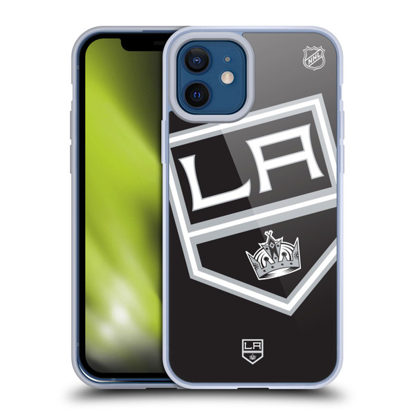 NHL Los Angeles Kings Oversized Soft Gel Case for Apple iPhone 12 / iPhone 12 Pro