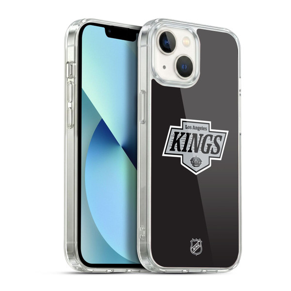 NHL Los Angeles Kings Plain Soft Gel Case for Apple iPhone 13