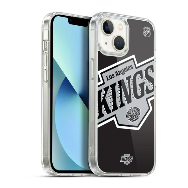 NHL Los Angeles Kings Oversized Soft Gel Case for Apple iPhone 13