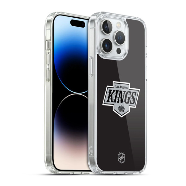 NHL Los Angeles Kings Plain Soft Gel Case for Apple iPhone 14 Pro Max