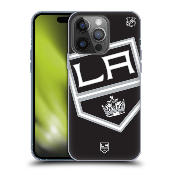 NHL Los Angeles Kings Oversized Soft Gel Case for Apple iPhone 14 Pro