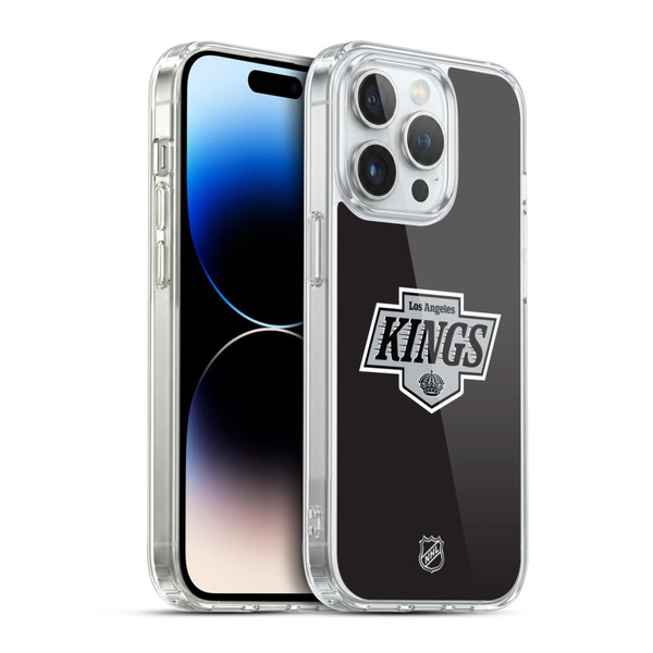 NHL Los Angeles Kings Plain Soft Gel Case for Apple iPhone 14 Pro