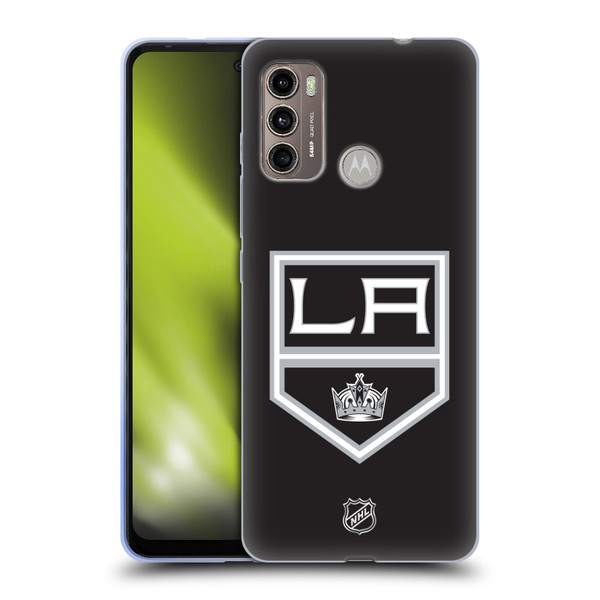 NHL Los Angeles Kings Plain Soft Gel Case for Motorola Moto G60 / Moto G40 Fusion