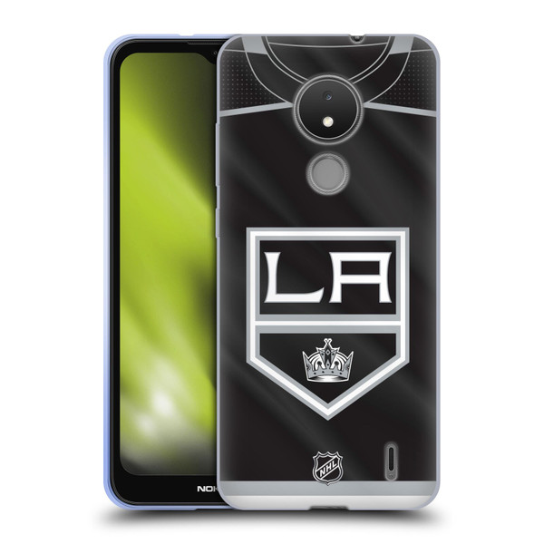 NHL Los Angeles Kings Jersey Soft Gel Case for Nokia C21