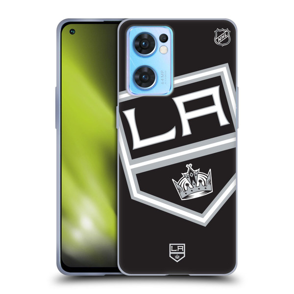 NHL Los Angeles Kings Oversized Soft Gel Case for OPPO Reno7 5G / Find X5 Lite